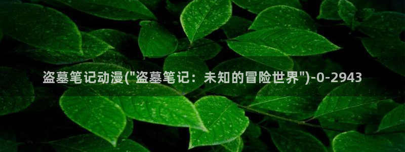 动漫资源